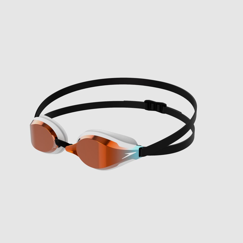 Adult Fastskin Speed Socket 2.0 Mirrored Goggles White