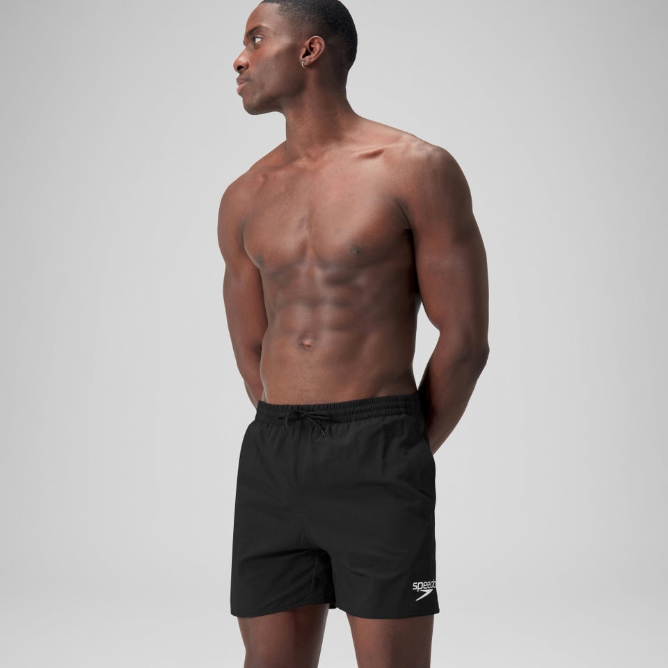 Men's Essentials 16" Swim Short Black