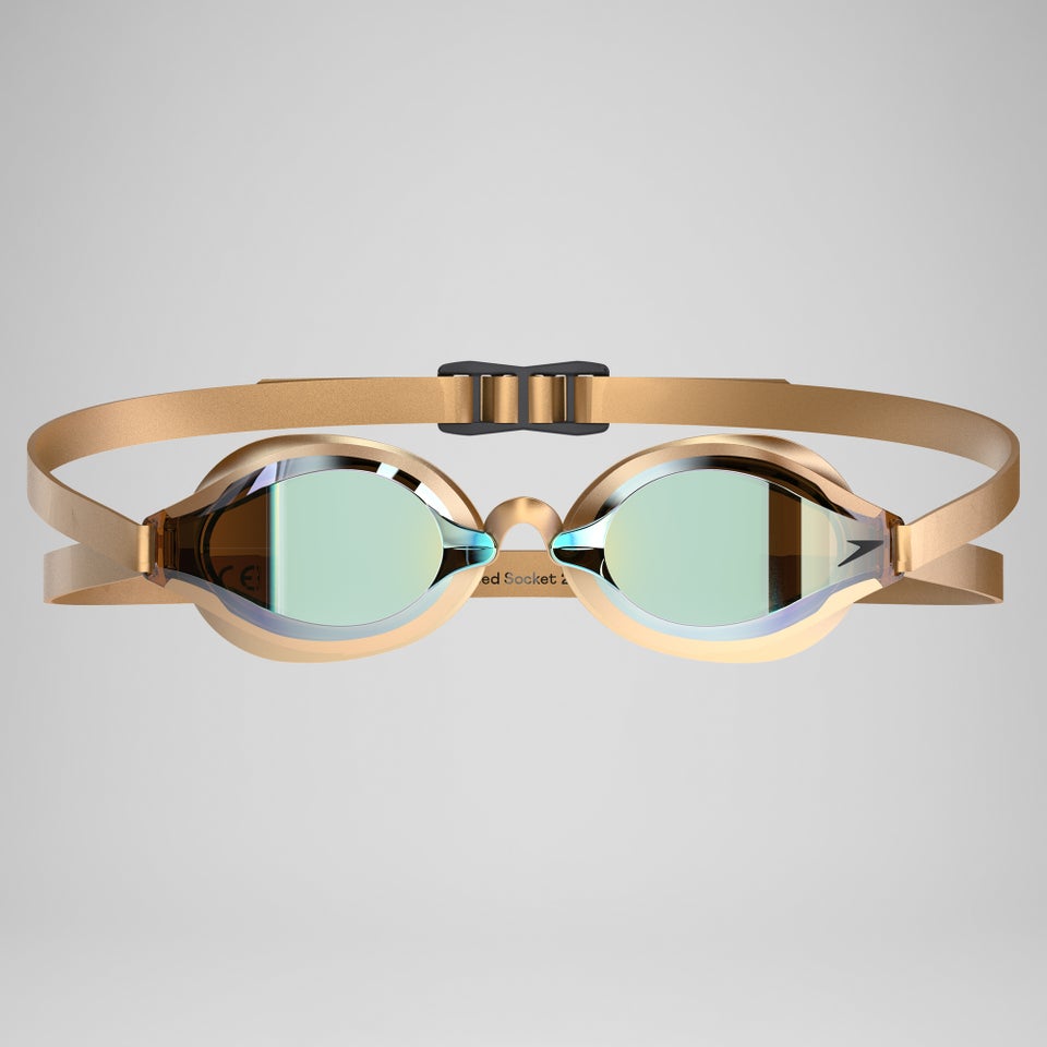 Adult Fastskin Speed Socket 2.0 Mirrored Goggles Gold
