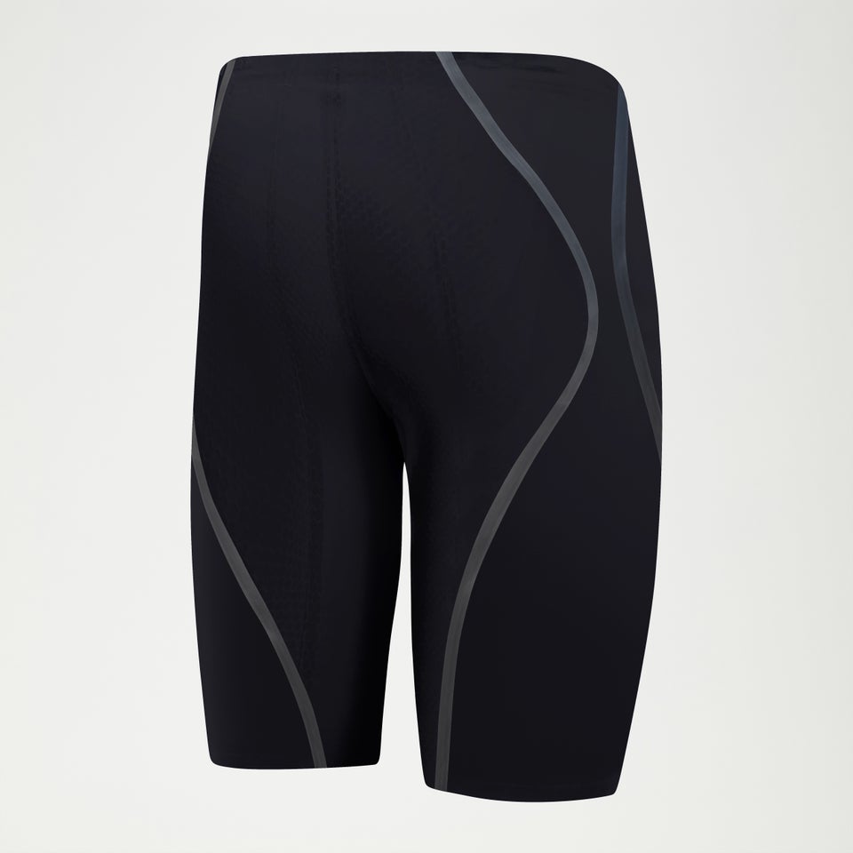 Men's Fastskin LZR Pure Intent 2.0 Backstroke Edition High Waist Jammer Black/Iridescent