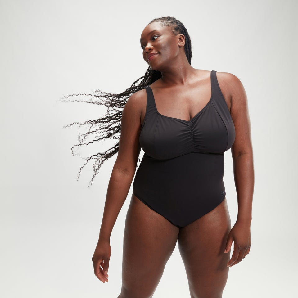 Women's Plus Size Shaping AquaNite Swimsuit Black