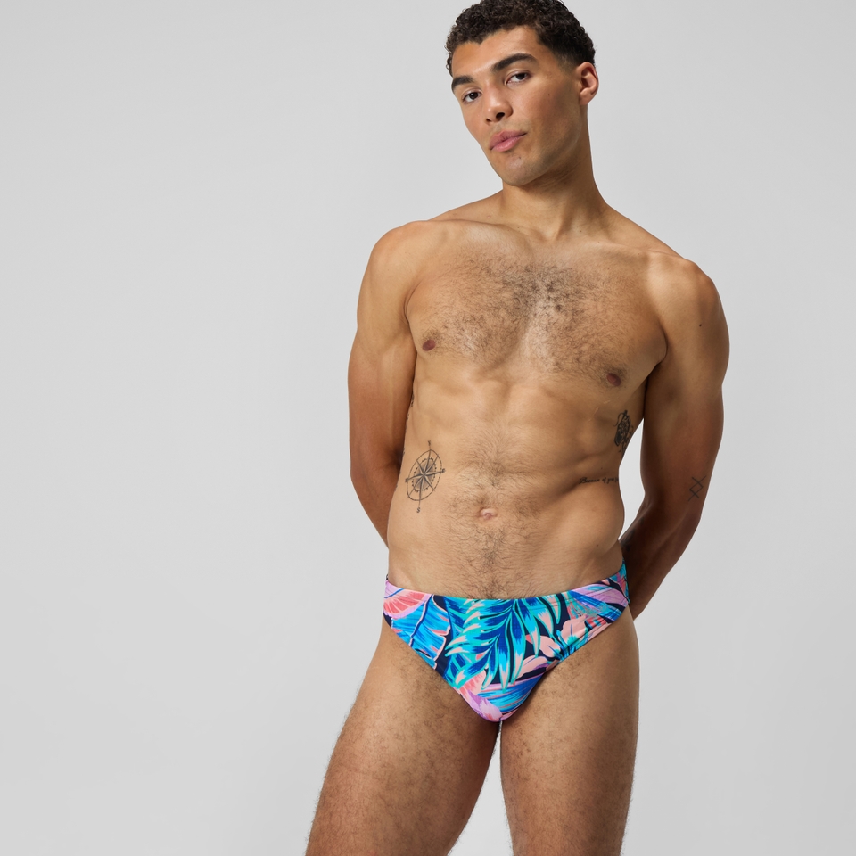Men's Beachstar 5cm Brief Blue/Pink