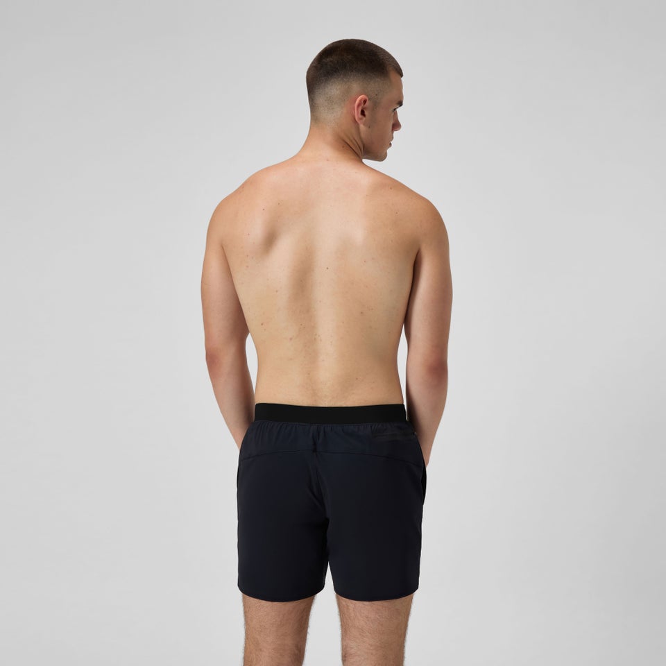 Men's Lookout Solid 16'' Swim Shorts Black