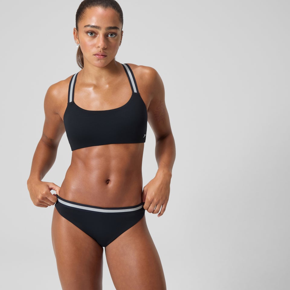 Women's V Class Performance Bikini Black/Grey