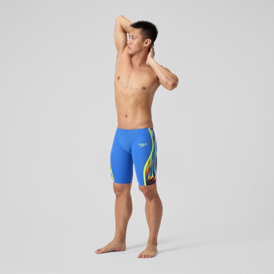 Men's Fastskin LZR Pure Intent 2.0 Jammer Blue/Yellow/Red