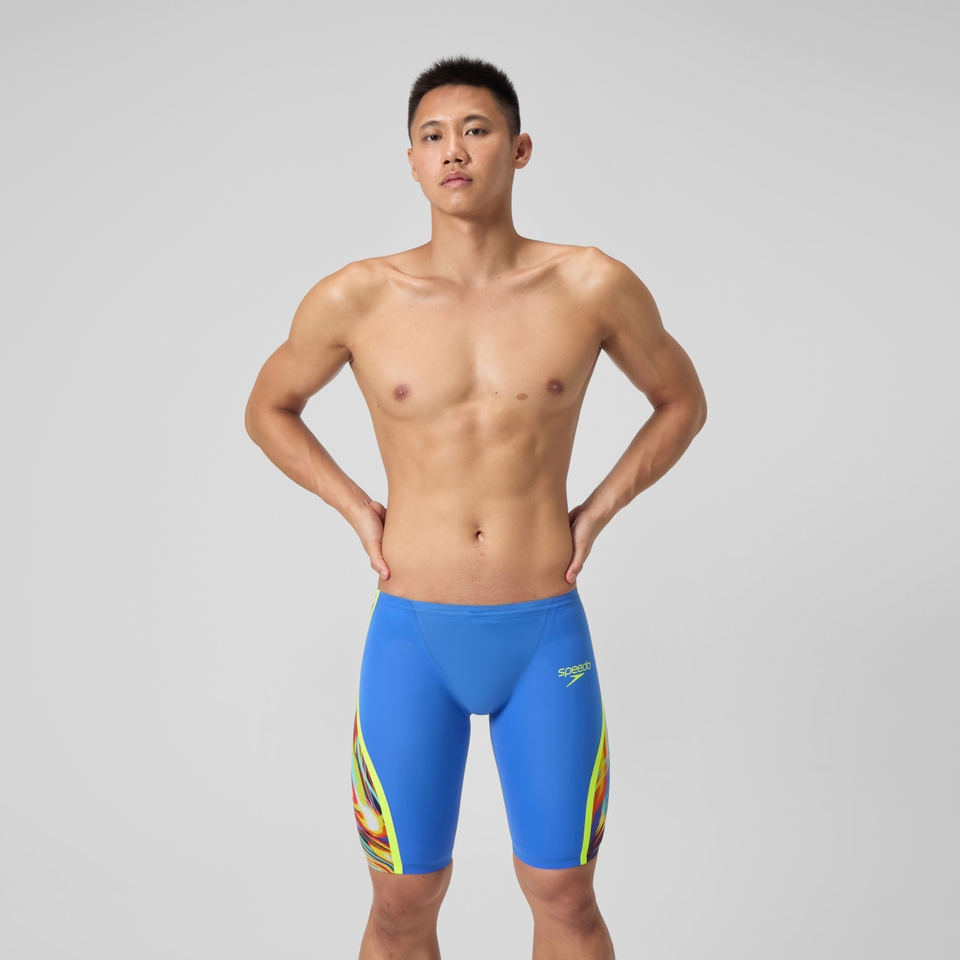 Men's Fastskin LZR Pure Intent 2.0 Jammer Blue/Yellow/Red