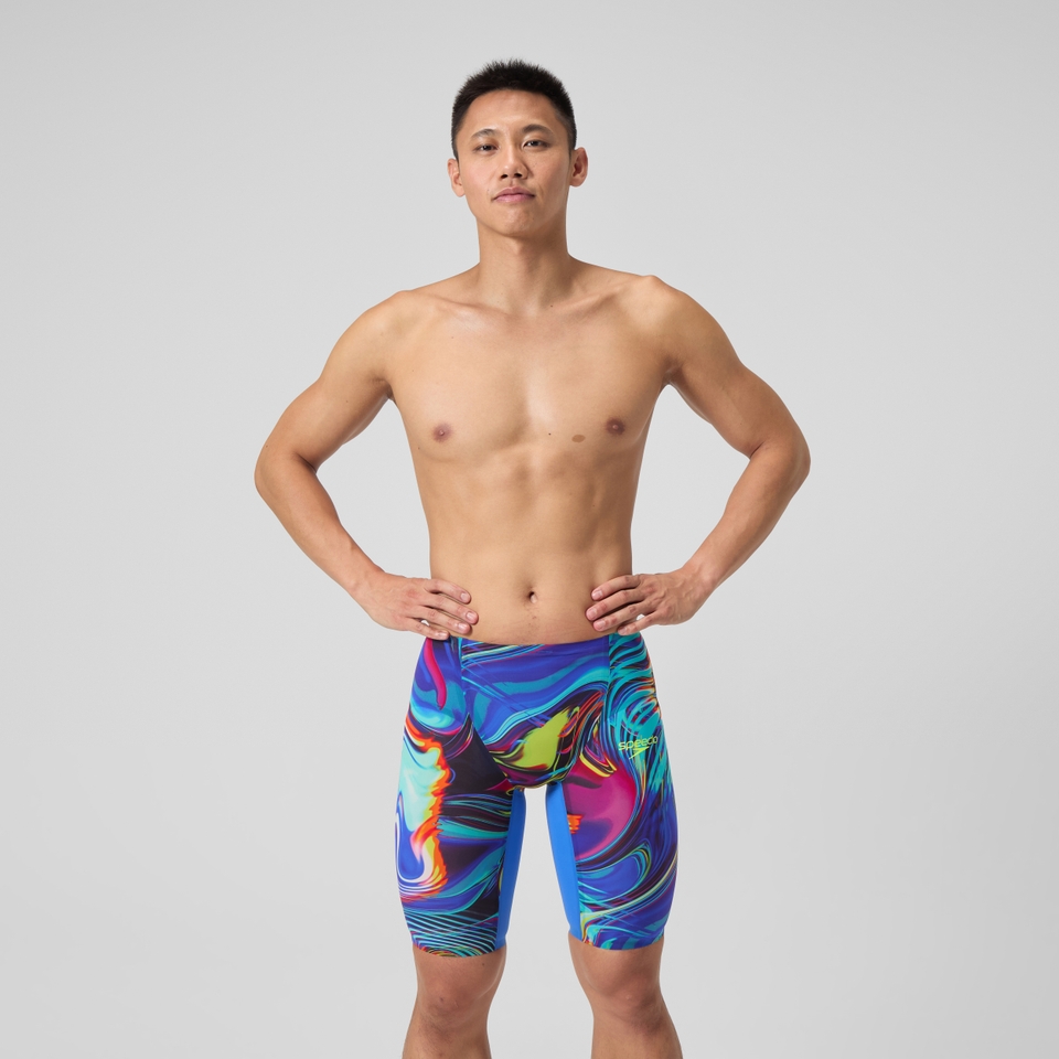 Men's Fastskin LZR Pure Valor 2.0 High Waist Jammer Blue/Pink