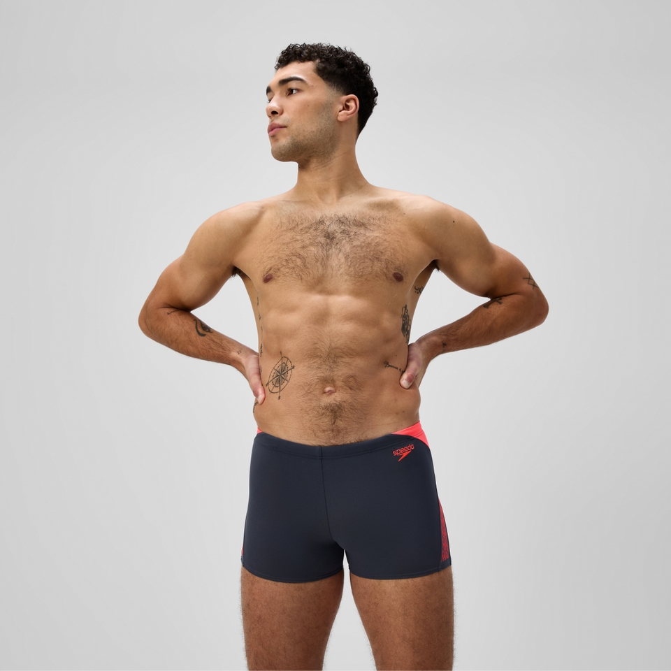 Men's Hyperboom Splice Aquashort Grey/Orange