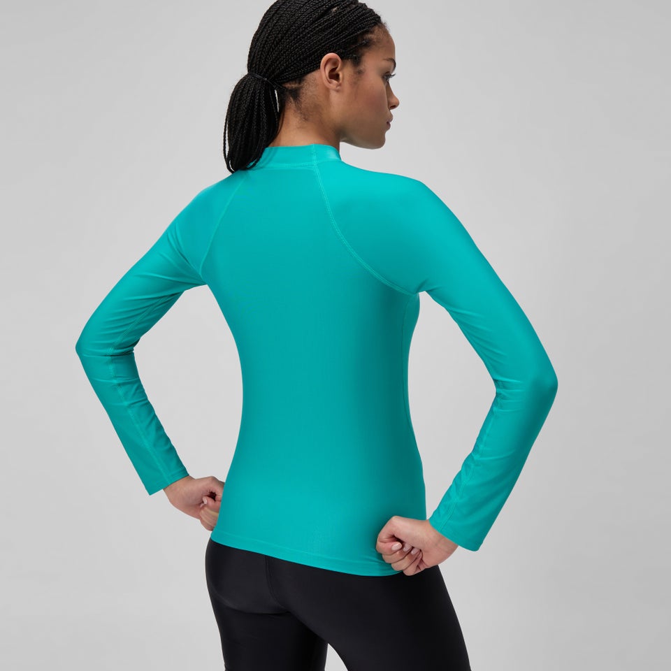 Women's Long Sleeve Rashguard Turquoise