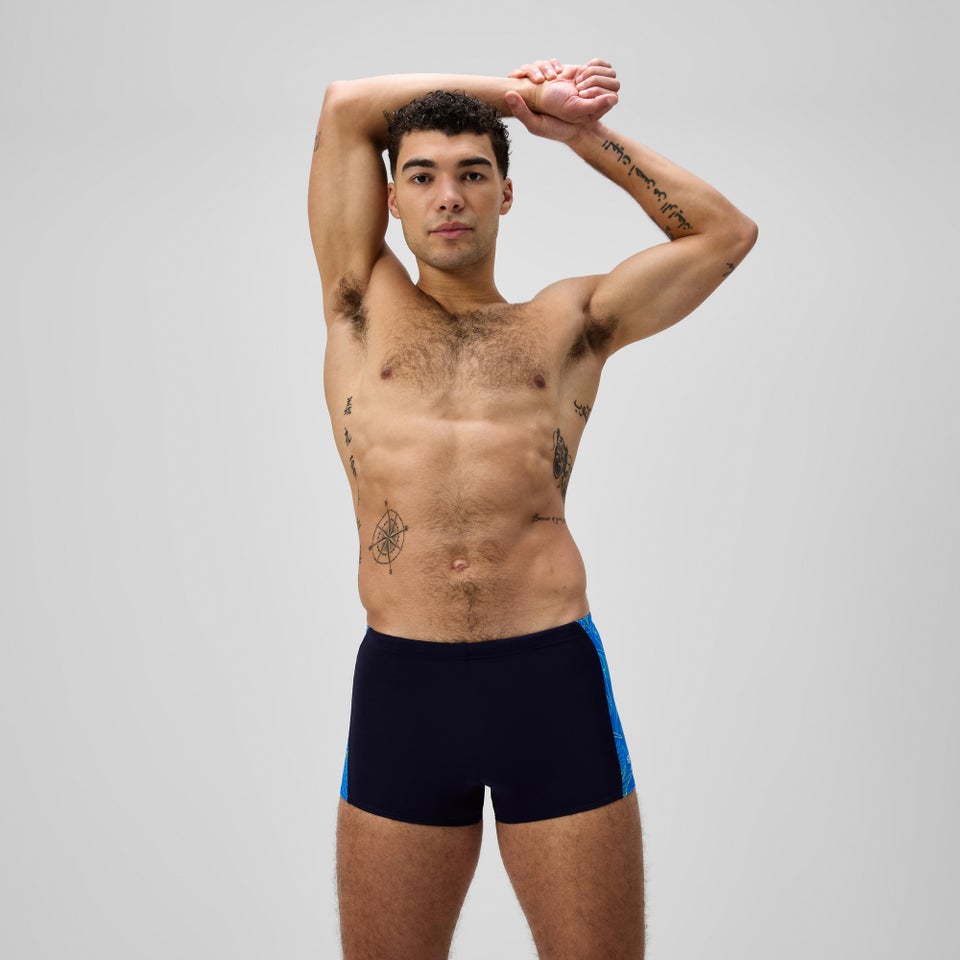 Men's Hyperboom Panel Aquashort Navy/Blue