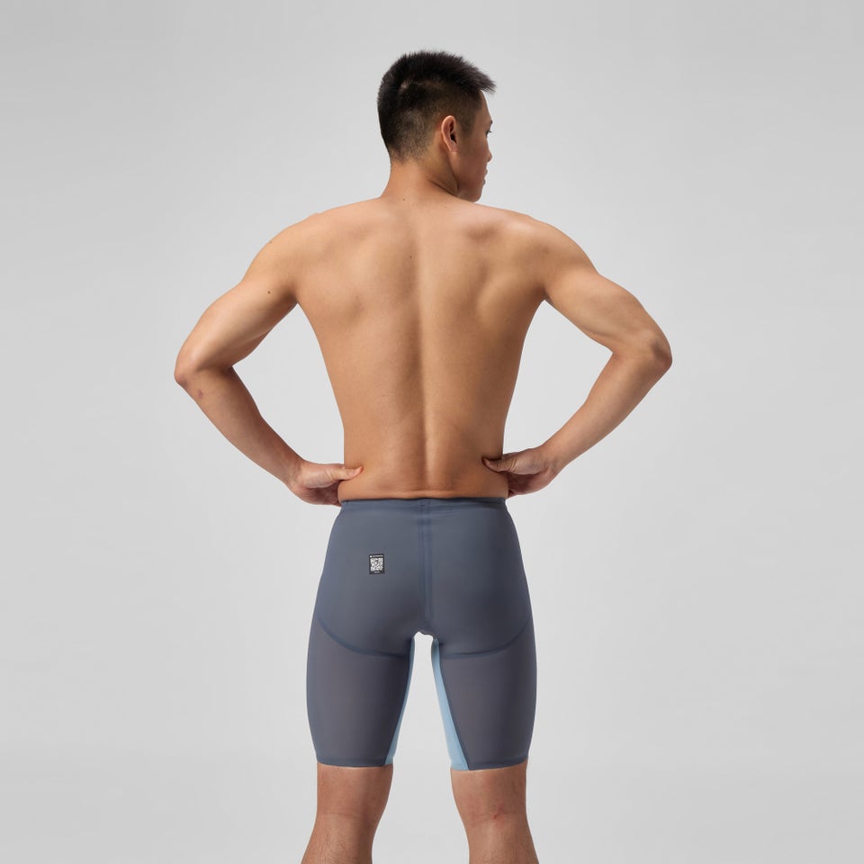 Men's Fastskin LZR Pure Valor 2.0 High Waisted Jammer Grey/Blue