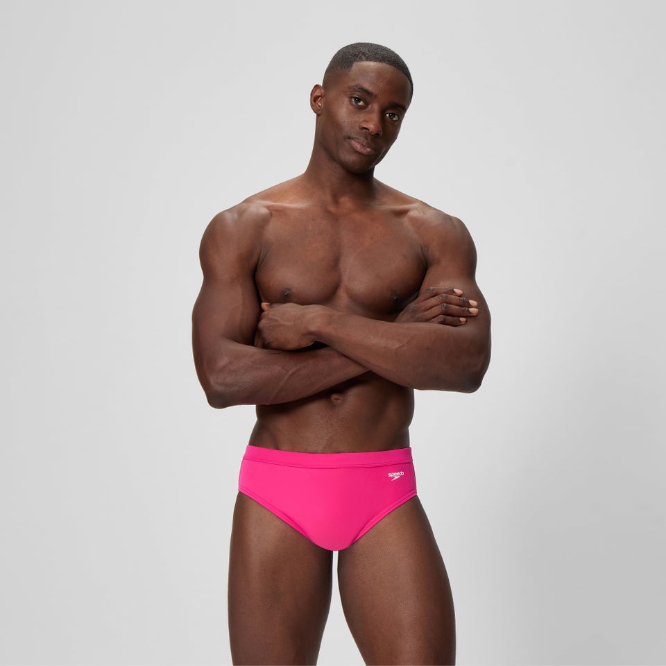 Men's The Speedo Solid 7.5cm Brief Pink