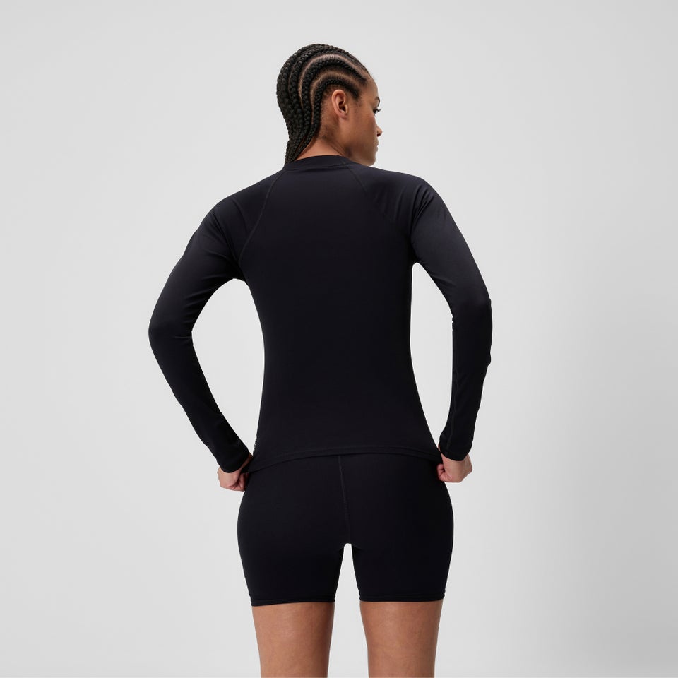 Women's Endurance+ Long Sleeve Rashguard Black