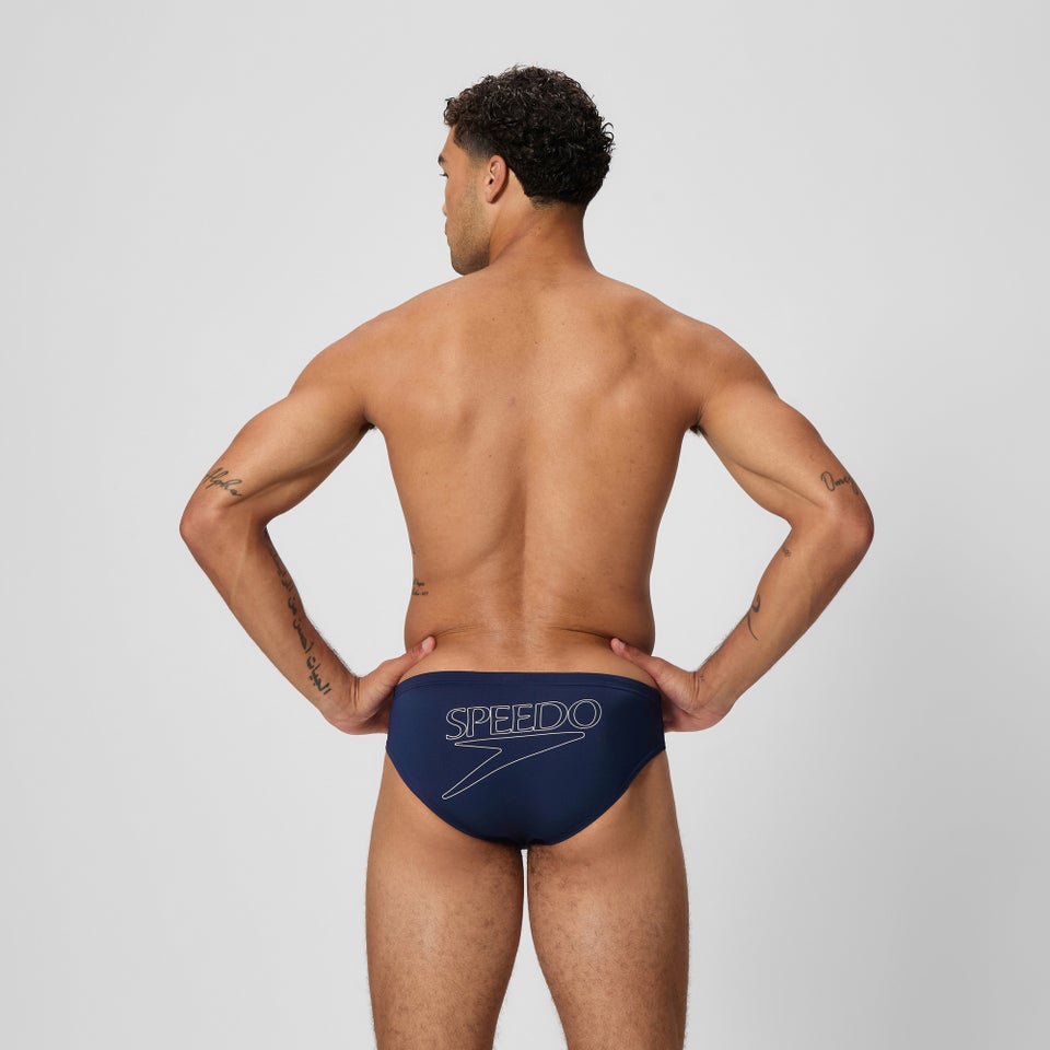 Men's Endurance+ Logo 6cm Brief Navy