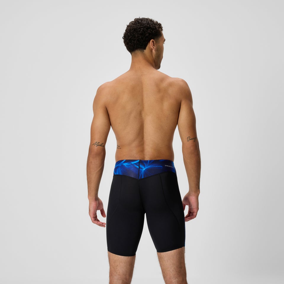 Men's Endurance+ MAX Compression Jammer Black/Blue