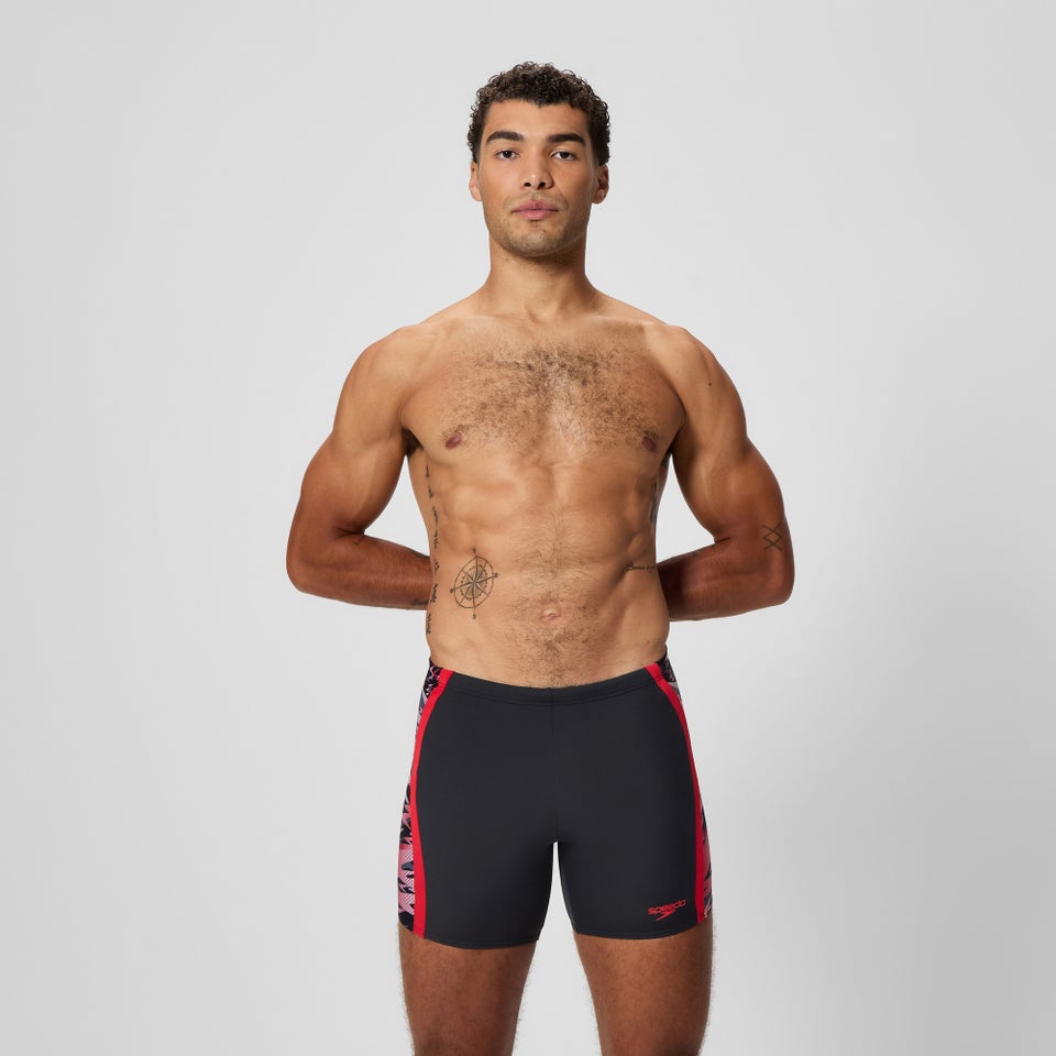 Men's Hyperboom Splice Mid Jammer Black/Red