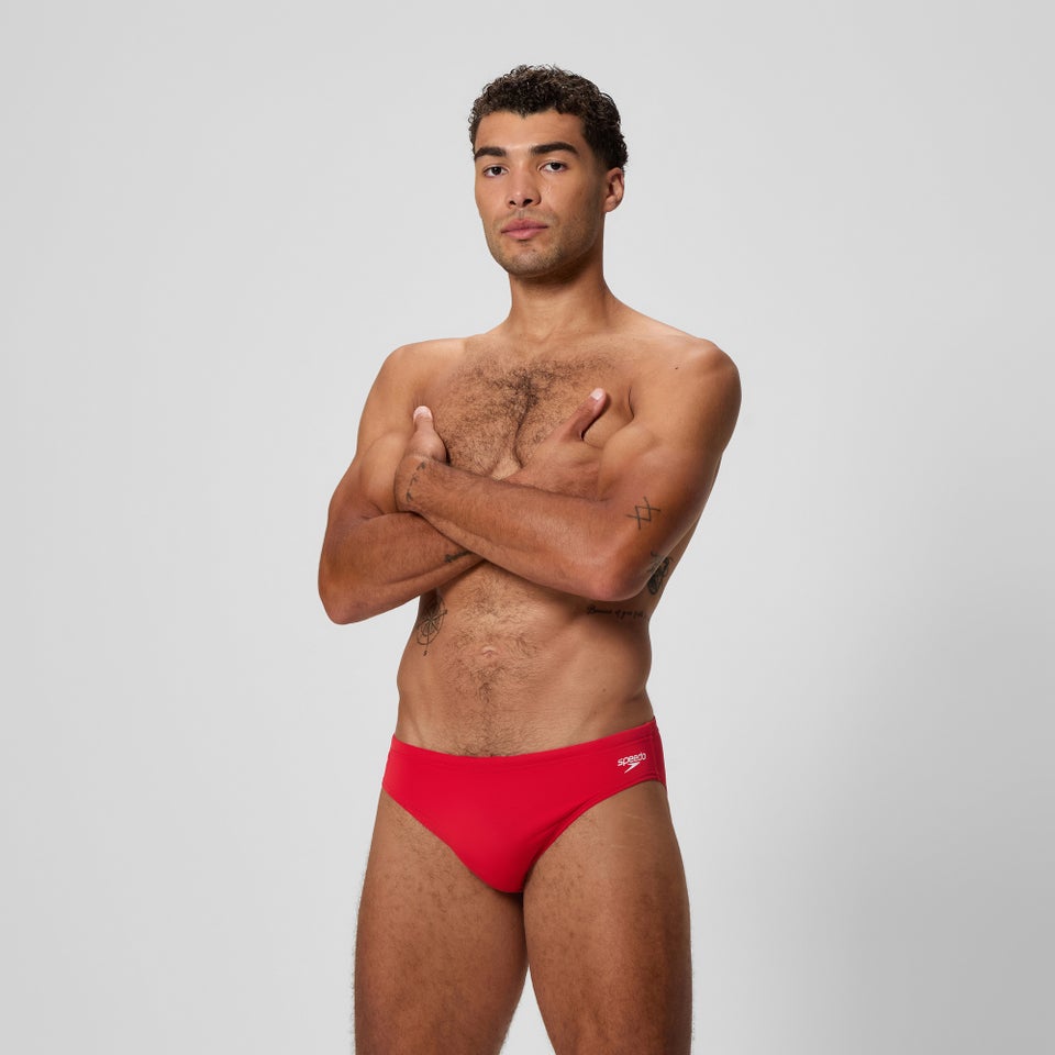 Men's Endurance+ Logo 6cm Brief Red