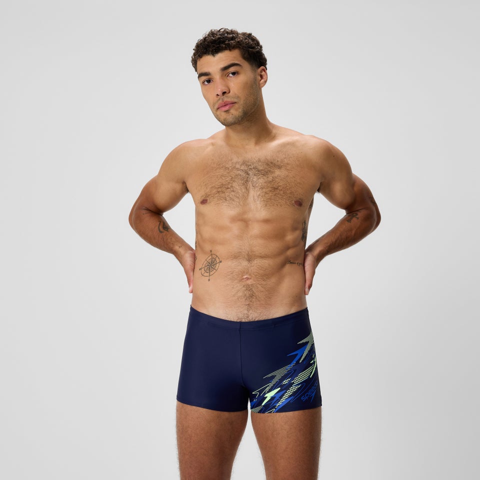 Men's Medley Logo Aquashort Navy/Blue