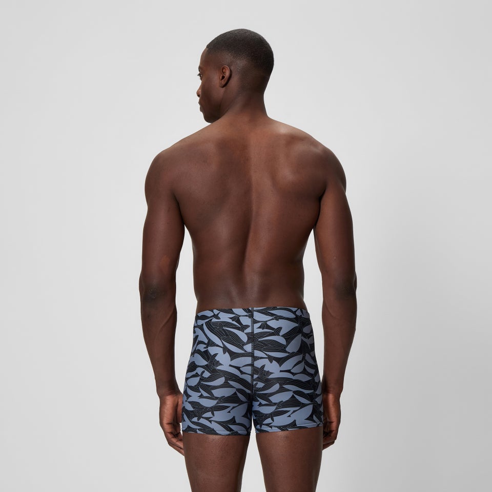 Men's Beachstar Printed Aquashort Black/Grey