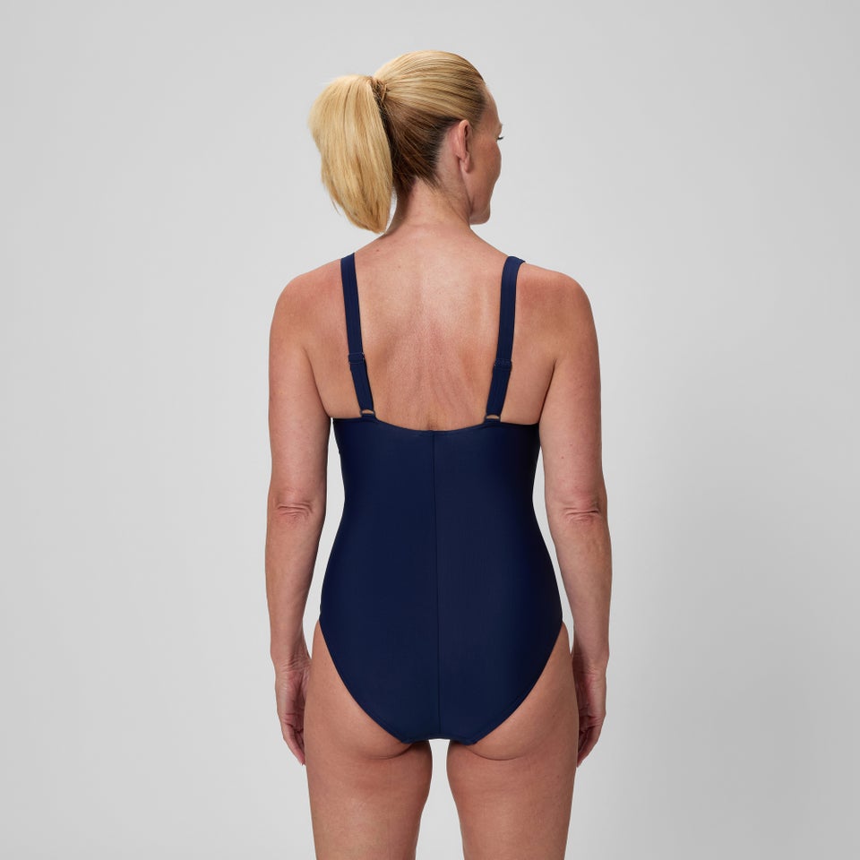 Women's Quantum Contour Swimsuit Navy/Teal