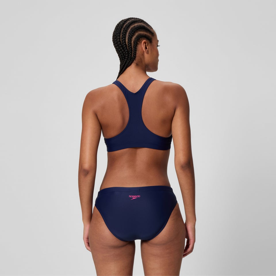 Women's Colourblock Splice 2.0 Bikini Set Navy/Pink