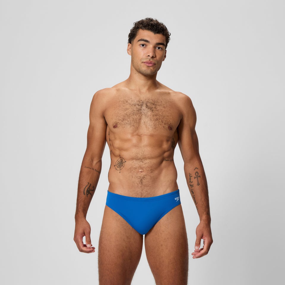 Men's Endurance+ Logo 6cm Brief Blue