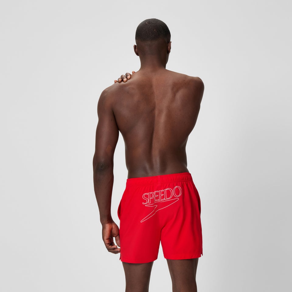 Men's Classic Logo 40cm Swim Shorts Red
