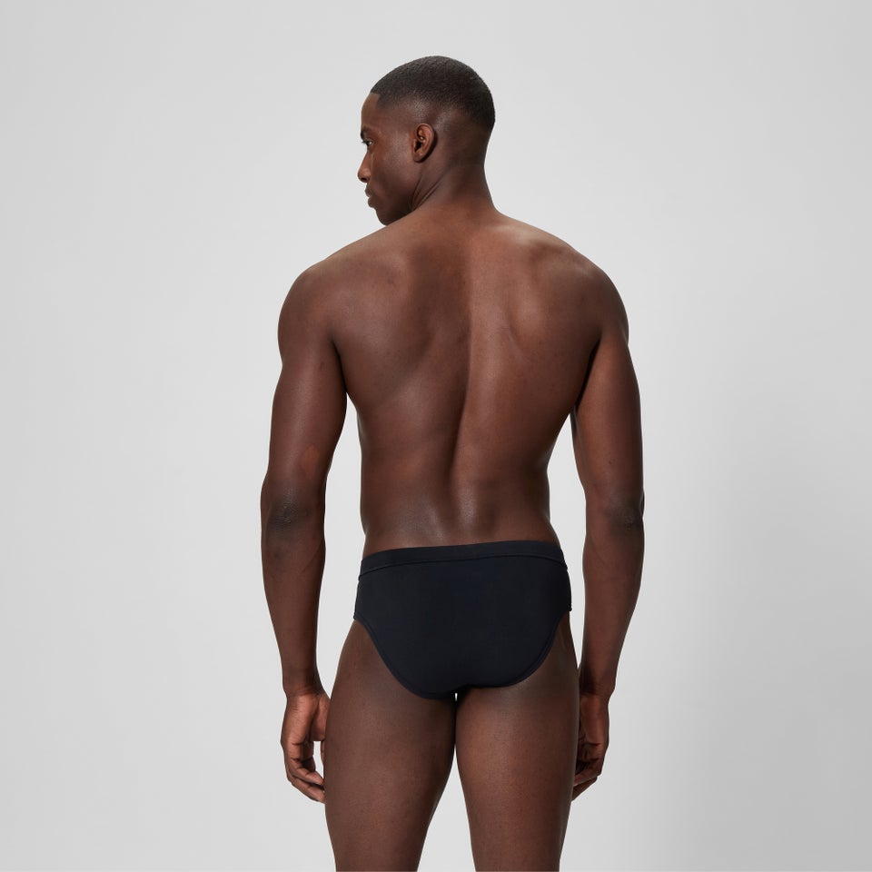 Men's The Speedo Solid 7.5cm Brief Black
