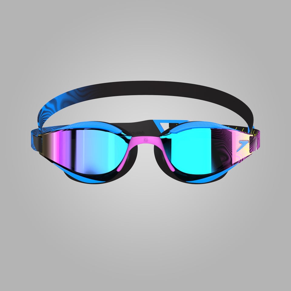 Adult Fastskin Hyper Elite Mirrored Goggles Blue/Purple