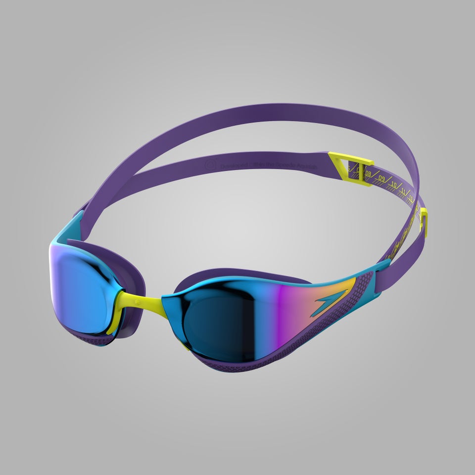 Adult Fastskin Pure Focus Mirrored Goggles Blue